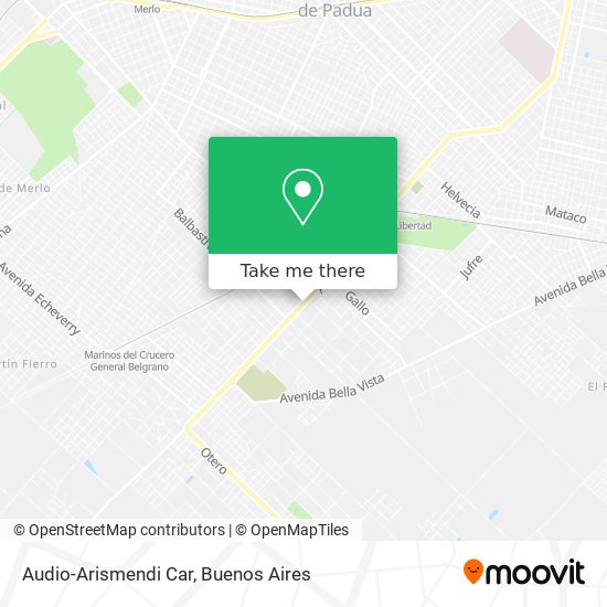 Mapa de Audio-Arismendi Car