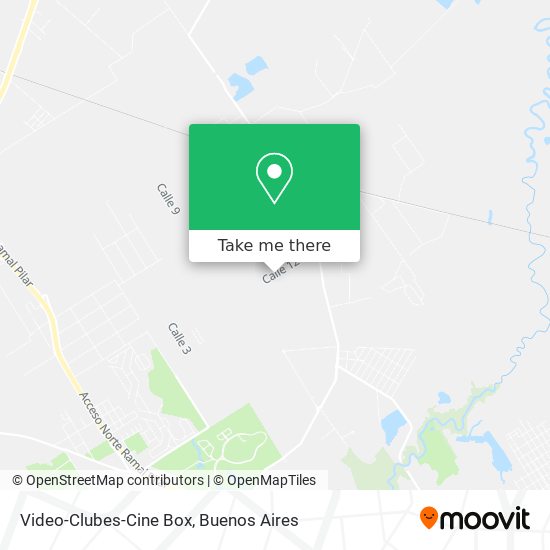 Video-Clubes-Cine Box map