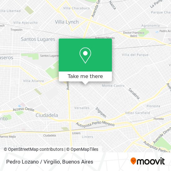 Pedro Lozano / Virgilio map