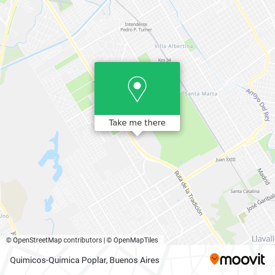 Mapa de Quimicos-Quimica Poplar