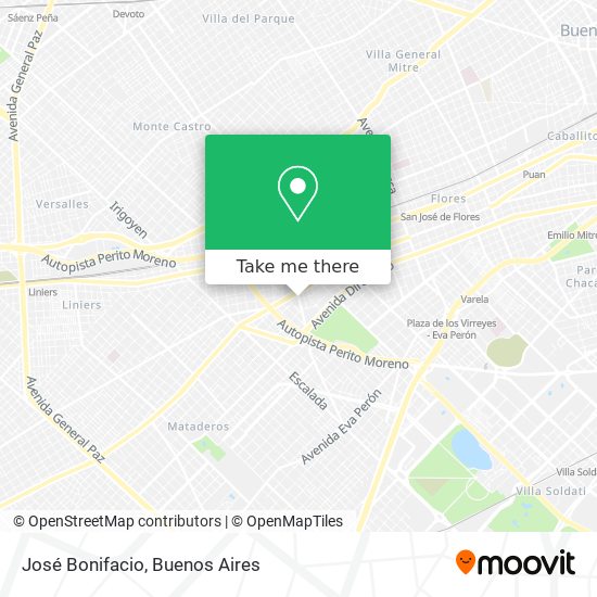 José Bonifacio map