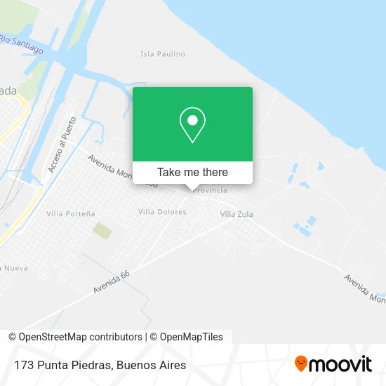 173 Punta Piedras map