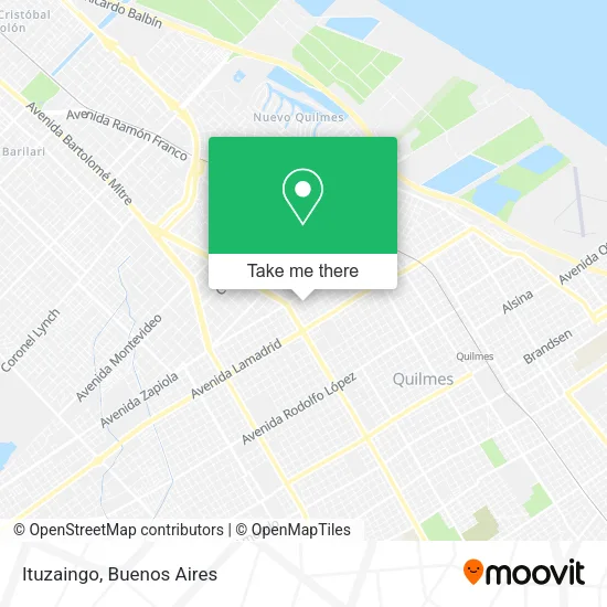 Mapa de Ituzaingo