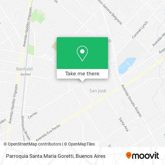 Parroquia Santa María Goretti map