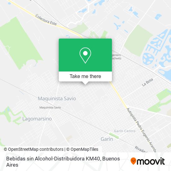 Mapa de Bebidas sin Alcohol-Distribuidora KM40