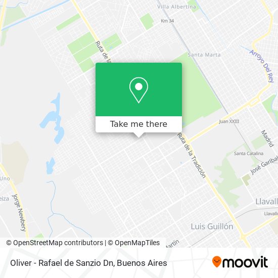 Oliver - Rafael de Sanzio Dn map