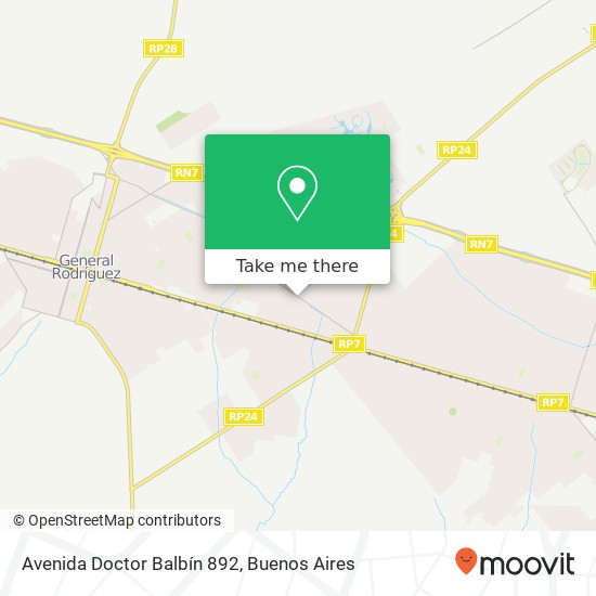 Avenida Doctor Balbín 892 map