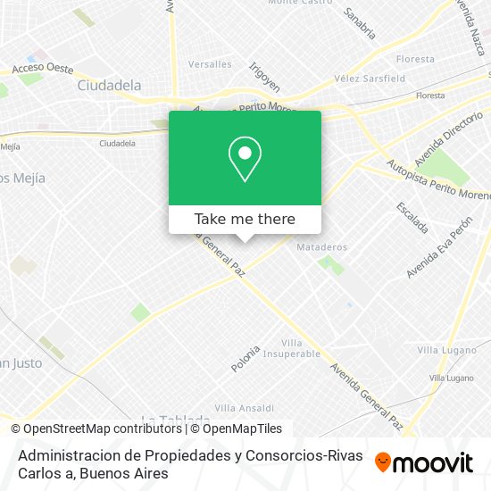 Administracion de Propiedades y Consorcios-Rivas Carlos a map