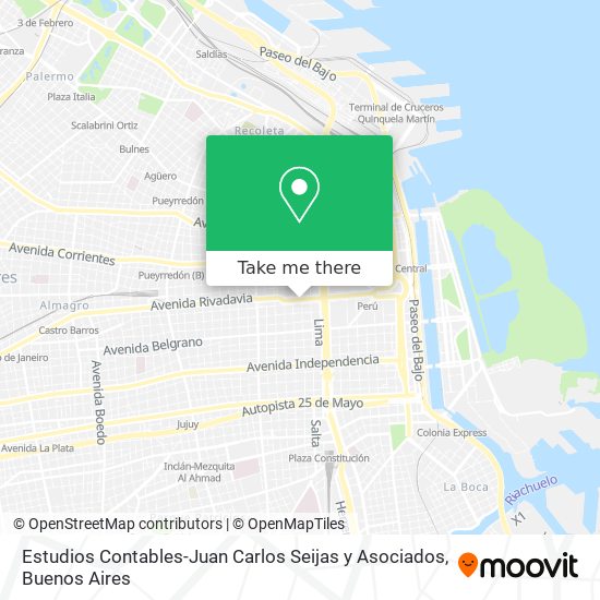 Estudios Contables-Juan Carlos Seijas y Asociados map
