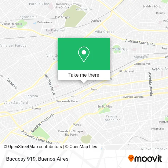 Mapa de Bacacay 919