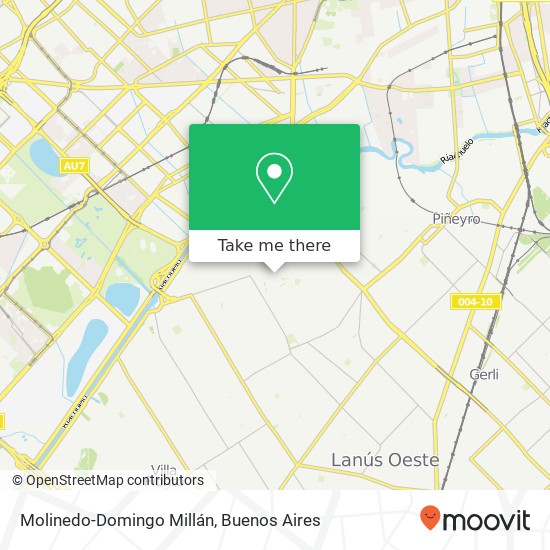 Molinedo-Domingo Millán map