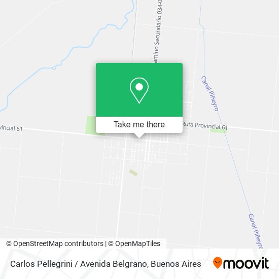 Carlos Pellegrini / Avenida Belgrano map