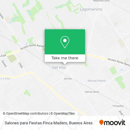 Salones para Fiestas-Finca Madero map