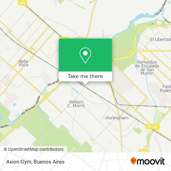 Axion Gym map