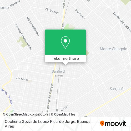 Cocheria Gozzi de Lopez Ricardo Jorge map