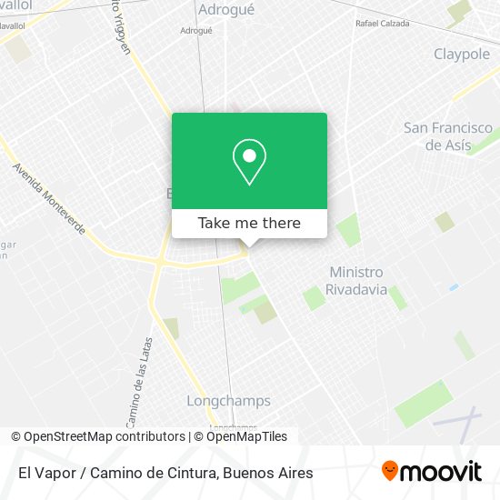 El Vapor / Camino de Cintura map