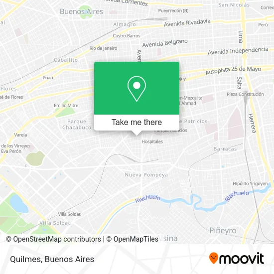 Mapa de Quilmes