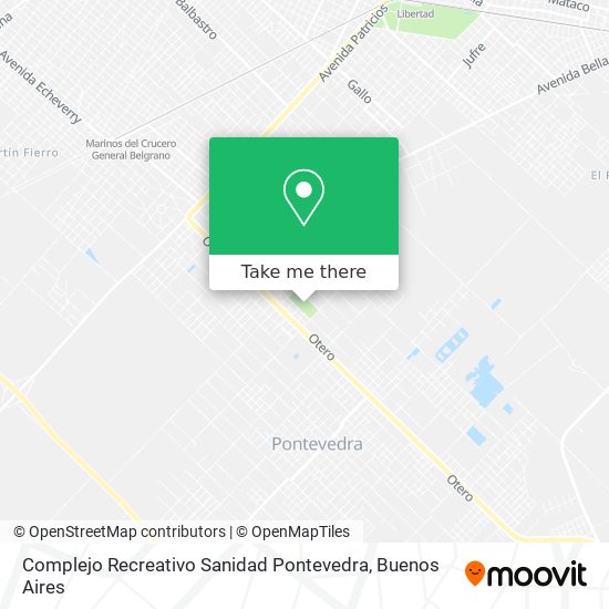 Complejo Recreativo Sanidad Pontevedra map