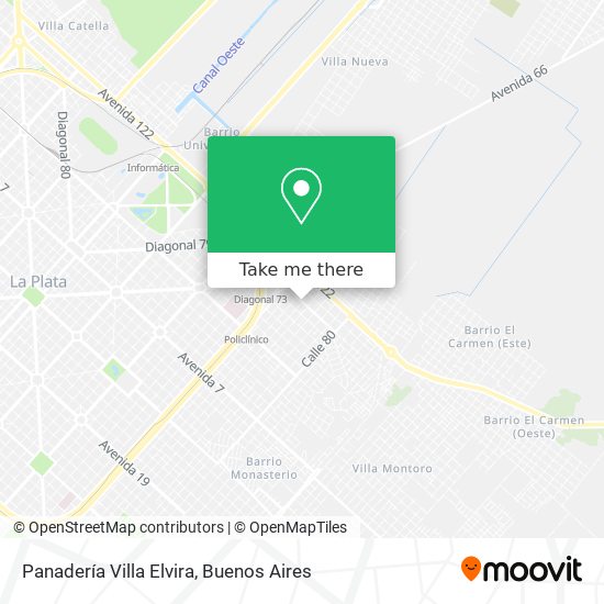 Panadería Villa Elvira map
