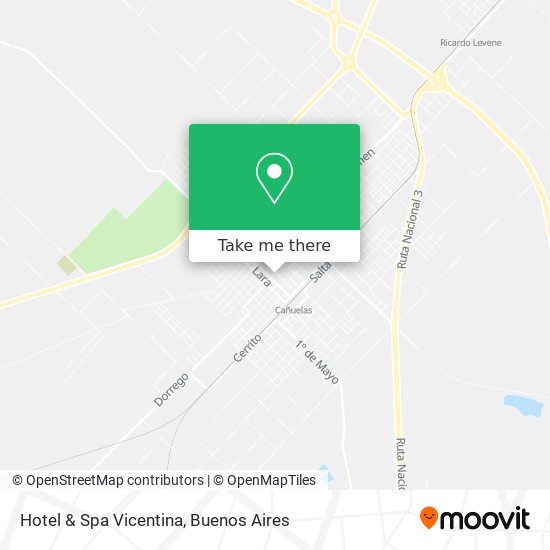 Mapa de Hotel & Spa Vicentina