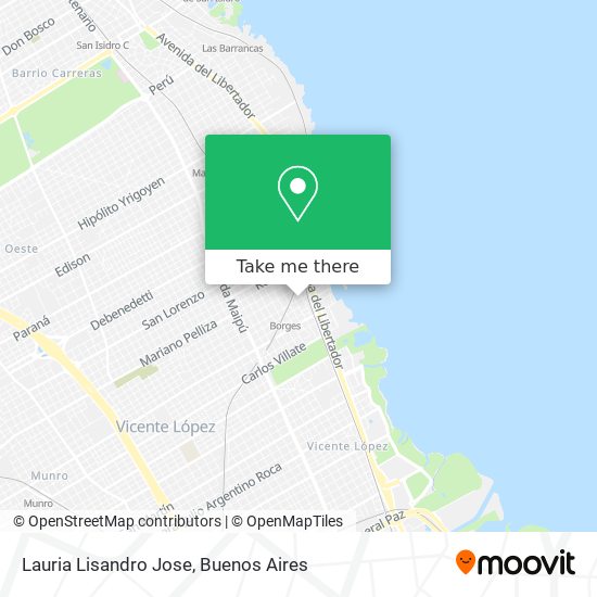 Lauria Lisandro Jose map