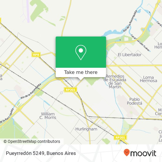 Pueyrredón 5249 map