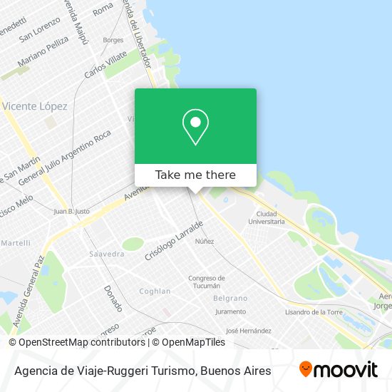 Agencia de Viaje-Ruggeri Turismo map