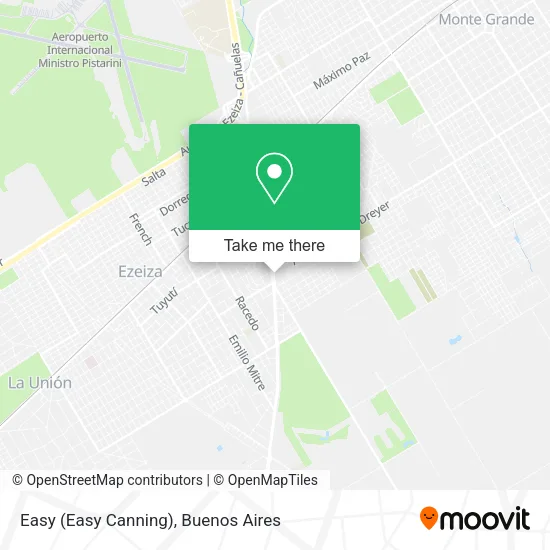 Easy (Easy Canning) map