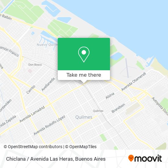 Chiclana / Avenida Las Heras map