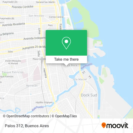 Palos 312 map