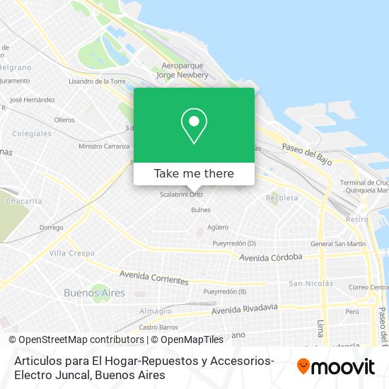 Articulos para El Hogar-Repuestos y Accesorios-Electro Juncal map