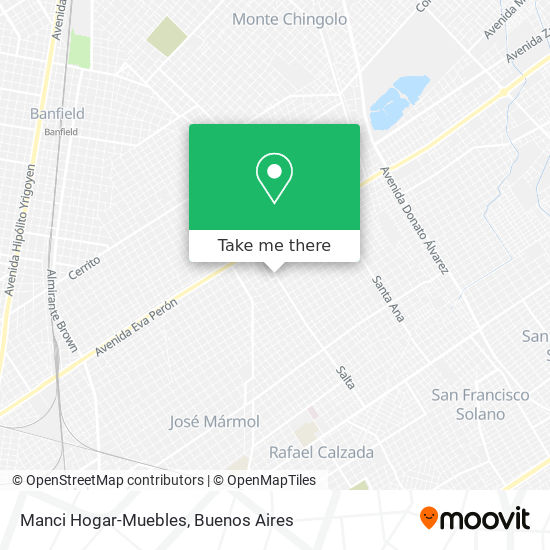 Manci Hogar-Muebles map