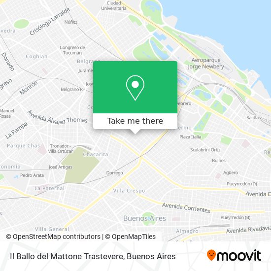 Mapa de Il Ballo del Mattone Trastevere