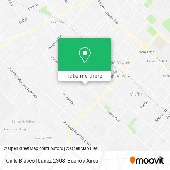 Calle Blasco Ibañez 2308 map