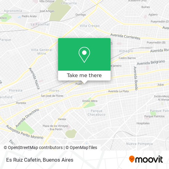 Es Ruiz Cafetín map