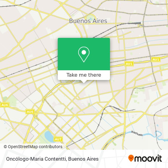 Oncólogo-Maria Contentti map