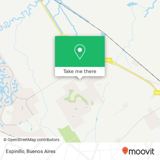 Espinillo map