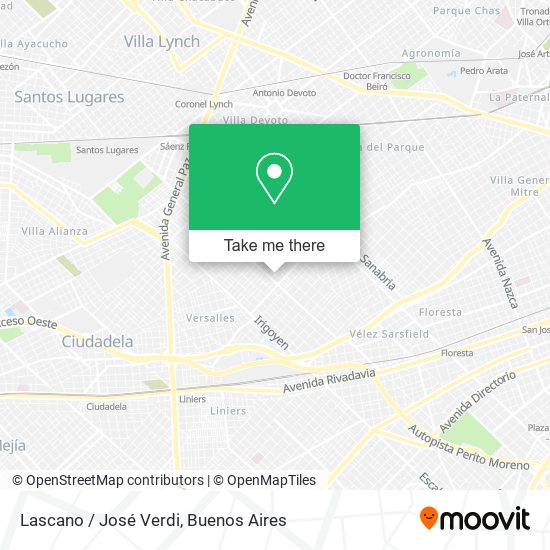 Mapa de Lascano / José Verdi