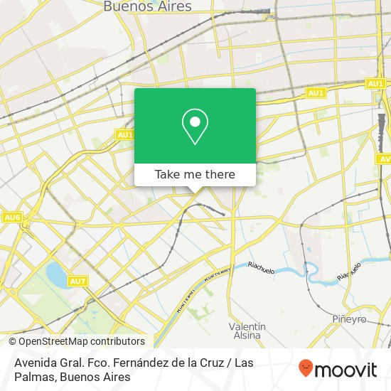 Avenida Gral. Fco. Fernández de la Cruz / Las Palmas map