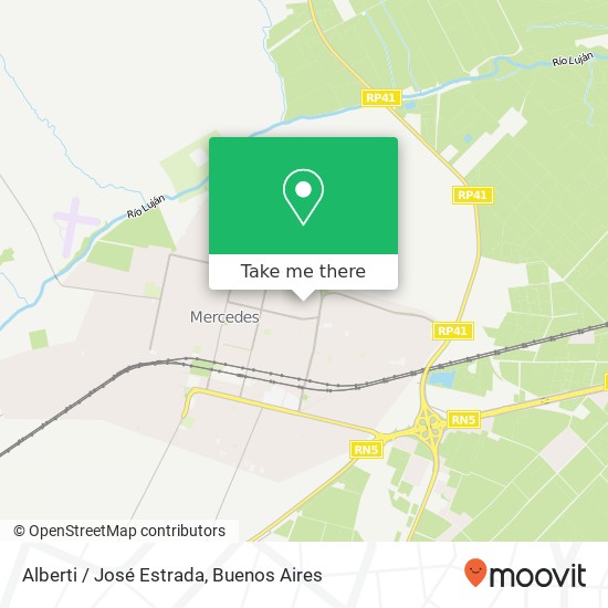 Alberti / José Estrada map