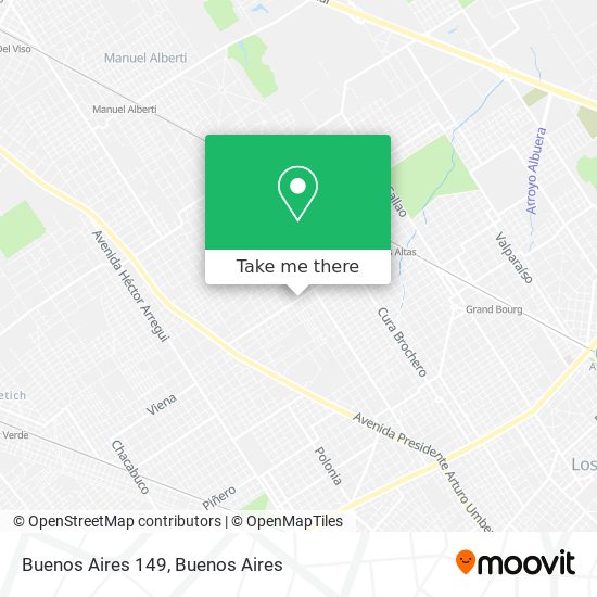Mapa de Buenos Aires 149