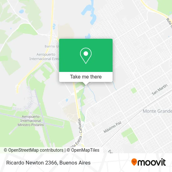 Ricardo Newton 2366 map