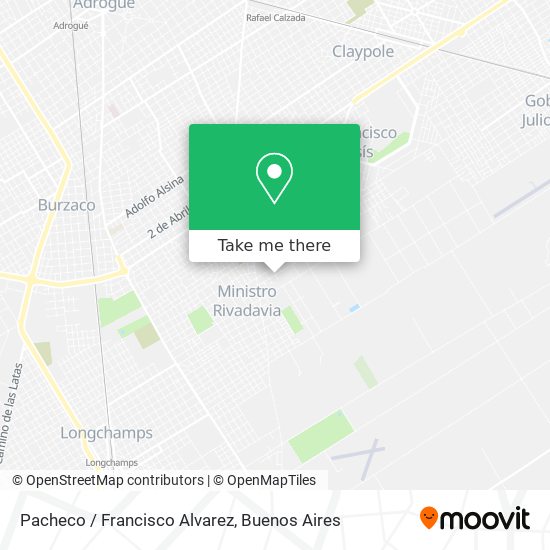Pacheco / Francisco Alvarez map