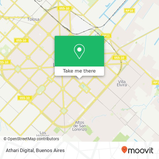 Athari Digital map