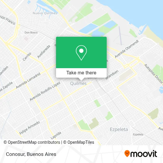 Conosur map