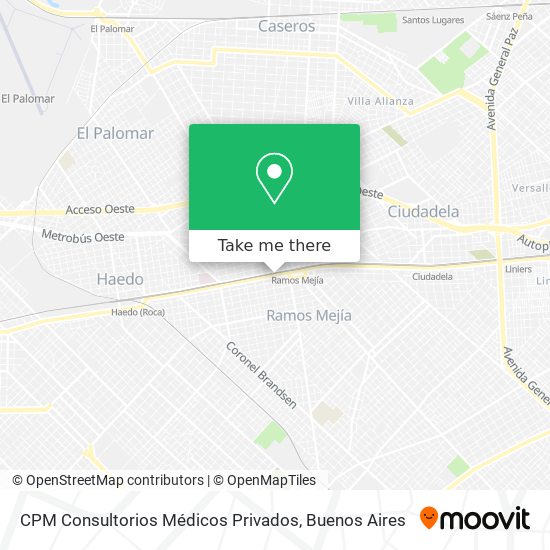 CPM Consultorios Médicos Privados map