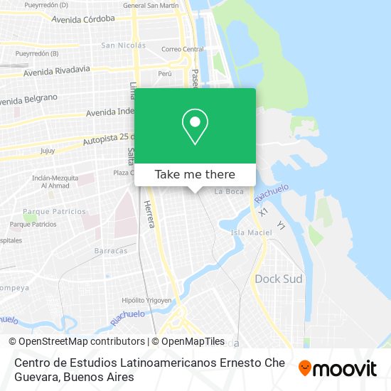 Centro de Estudios Latinoamericanos Ernesto Che Guevara map