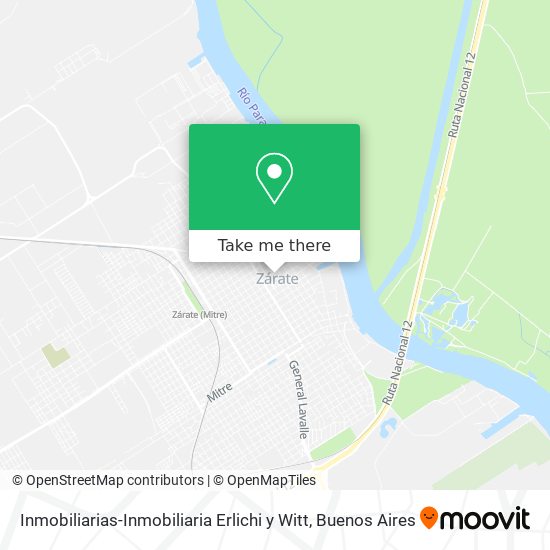 Inmobiliarias-Inmobiliaria Erlichi y Witt map