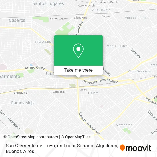 San Clemente del Tuyu, un Lugar Soñado. Alquileres map