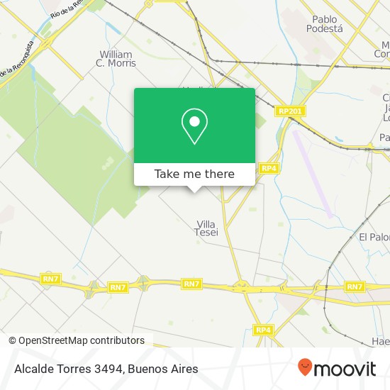 Alcalde Torres 3494 map